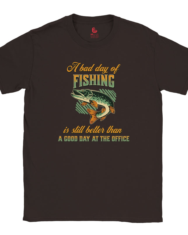 A bad day of fishing Premium Quality Unisex T-Shirt – Classic Comfort & Style - G64 - LifePlayedLoud